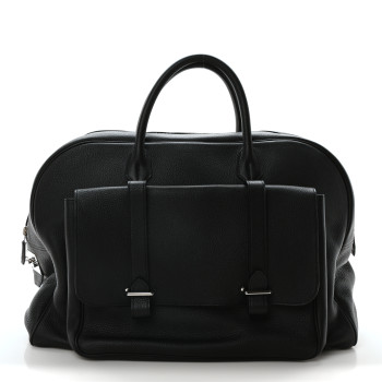 HERMES Taurillon Clemence Steve 45 Black