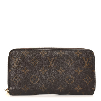 LOUIS VUITTON Monogram Zippy Wallet