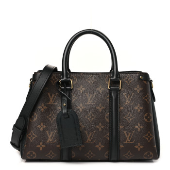 LOUIS VUITTON Monogram Soufflot BB Black