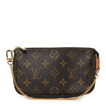 LOUIS VUITTON Monogram Mini Pochette Accessories