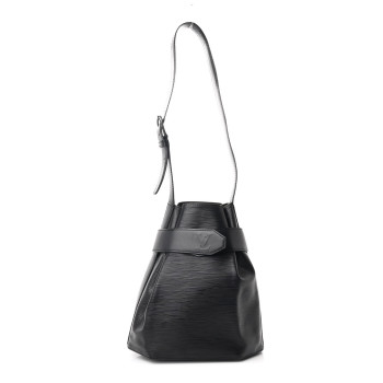LOUIS VUITTON Epi Sac D'Epaule Black