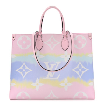 LOUIS VUITTON Monogram Escale Onthego GM Pastel