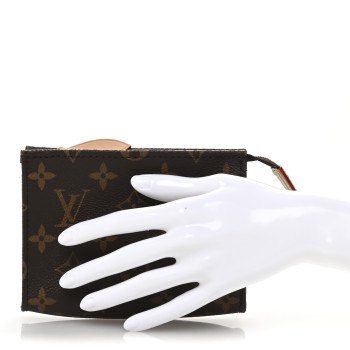 LOUIS VUITTON Monogram Toiletry Pouch On Chain Insert