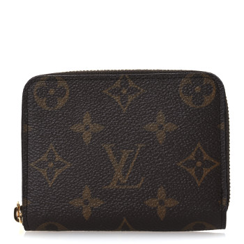 LOUIS VUITTON Monogram Zippy Coin Purse
