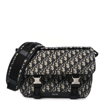 CHRISTIAN DIOR Homme Oblique Explorer Messenger  Blue