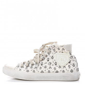 Saint Laurent★Bedford Mini Robot Print Low-Top Sneakers NIB Saint Laurent Bedford Mini Robot Print Low-Top Sneakers