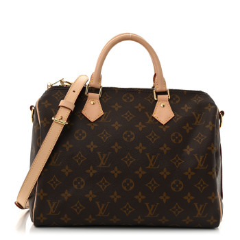 LOUIS VUITTON Monogram Speedy Bandouliere 30
