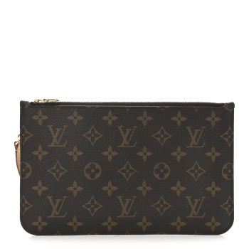 LOUIS VUITTON Monogram Neverfull MM GM Pochette