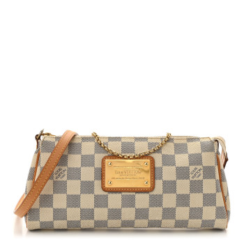 LOUIS VUITTON Damier Azur Eva Clutch