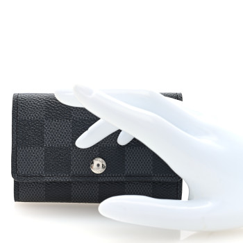LOUIS VUITTON Damier Graphite Multicles 6 Key Holder