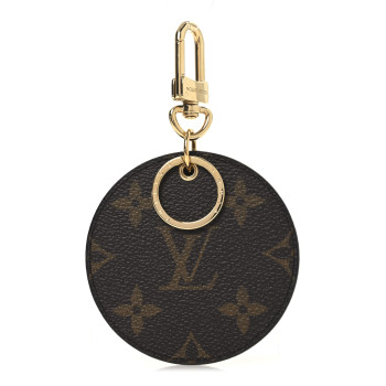 LOUIS VUITTON Monogram Reverse Key Holder Bag Charm