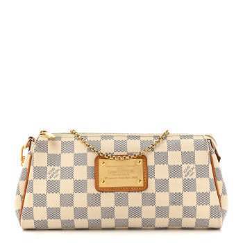 LOUIS VUITTON Damier Azur Eva Clutch