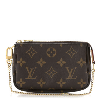 LOUIS VUITTON Monogram Mini Pochette Accessories