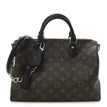 LOUIS VUITTON Monogram Speedy Soft 30 Dark
