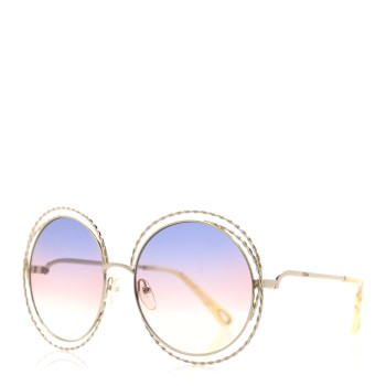 CHLOE Oversized Round Carlina Oversized Round Sunglasses CE114ST Rainbow
