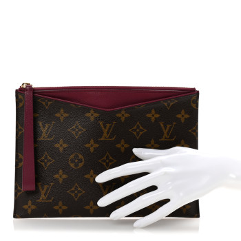 LOUIS VUITTON Monogram Pallas Pochette Aurore