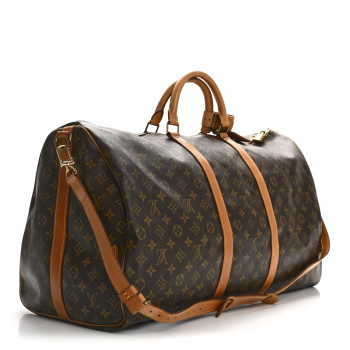 LOUIS VUITTON Monogram Keepall Bandouliere 60