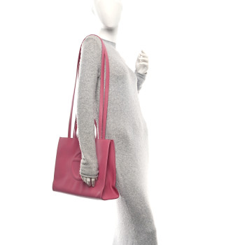 TELFAR Vegan Leather Medium Shopping Bag Corned Beef