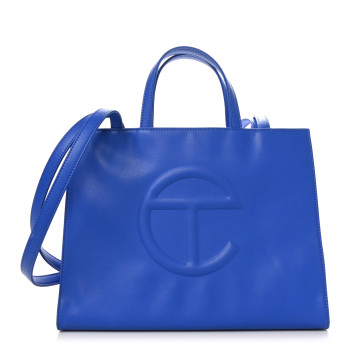 TELFAR Vegan Leather Medium Shopping Bag Painters Tape
