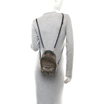 LOUIS VUITTON Monogram Palm Springs Backpack Mini