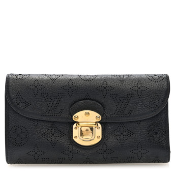LOUIS VUITTON Mahina Amelia Wallet Black