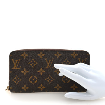 LOUIS VUITTON Monogram Zippy Wallet