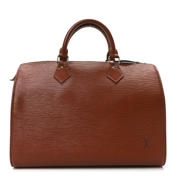 LOUIS VUITTON Epi Speedy 30 Kenyan Fawn