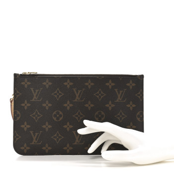 LOUIS VUITTON Monogram Neverfull MM GM Pochette
