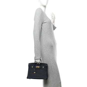 HERMES Togo Birkin 25 Bleu Nuit