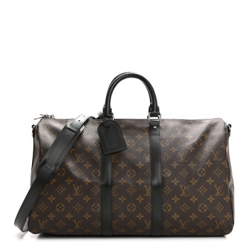 LOUIS VUITTON Monogram Macassar Keepall Bandouliere 45