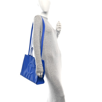 TELFAR Vegan Leather Medium Shopping Bag Painters Tape