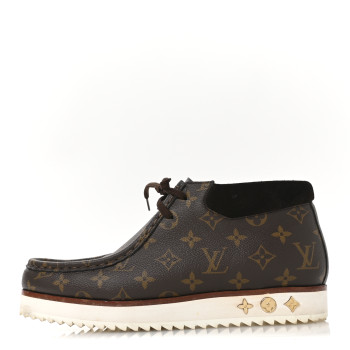 LOUIS VUITTON Monogram Mods Ankle Boot 10
