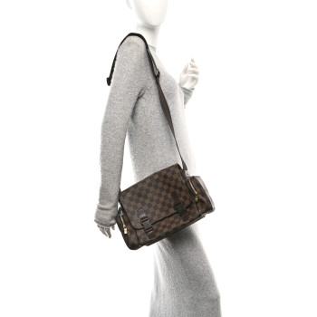 LOUIS VUITTON Damier Ebene Reporter Melville