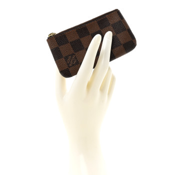 LOUIS VUITTON Damier Ebene Key Pouch