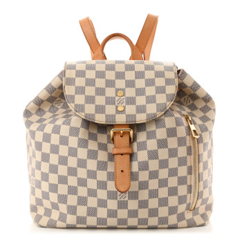 LOUIS VUITTON Damier Azur Sperone Backpack