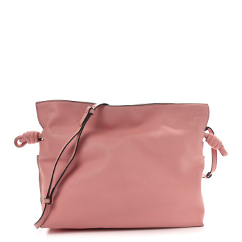 LOEWE Nappa Medium Flamenco Knot Bag Peach Bloom