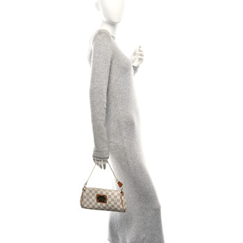 LOUIS VUITTON Damier Azur Eva Clutch