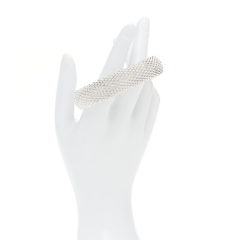 TIFFANY Sterling Silver Somerset Mesh Bracelet