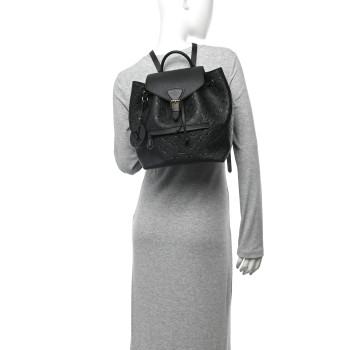 LOUIS VUITTON Empreinte Montsouris PM Black