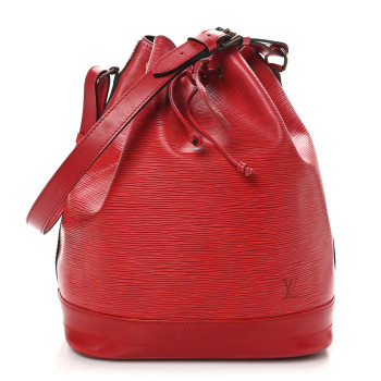 LOUIS VUITTON Epi Noe Castillan Red