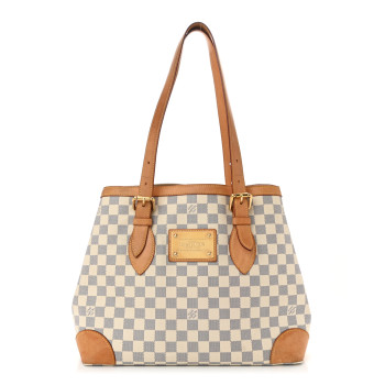 LOUIS VUITTON Damier Azur Hampstead MM