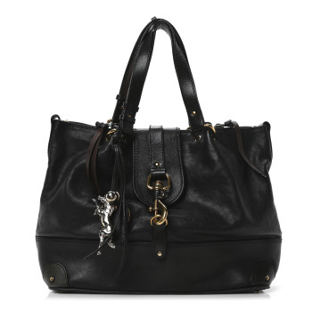 CHLOE Goatskin Large Kerala Bag Black
