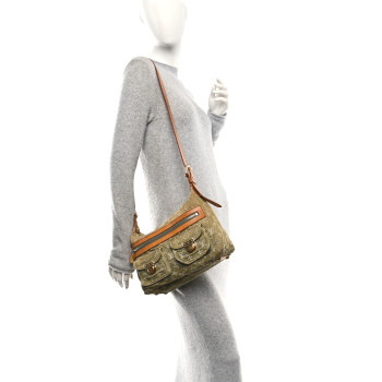 LOUIS VUITTON Denim Baggy PM Lichen