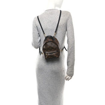 LOUIS VUITTON Monogram Palm Springs Backpack Mini