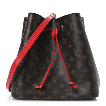 LOUIS VUITTON Monogram Neonoe MM Coquelicot