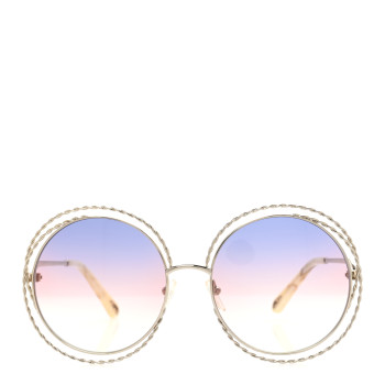 CHLOE Oversized Round Carlina Oversized Round Sunglasses CE114ST Rainbow
