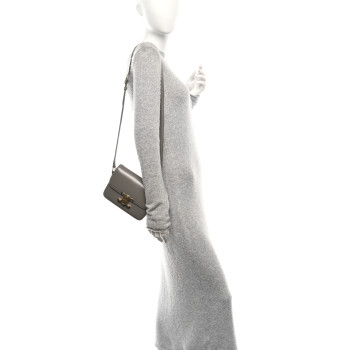CELINE Shiny Calfskin Teen Triomphe Pebble