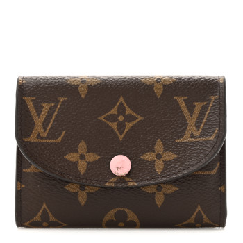 LOUIS VUITTON Monogram Rosalie Coin Purse Rose Ballerine