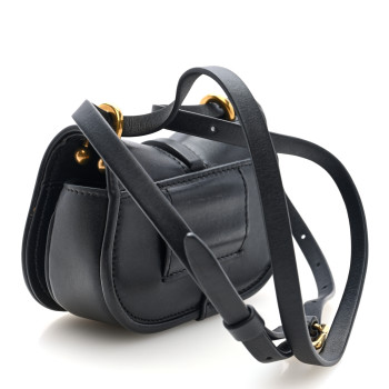 FENDI Vitello Brenta Cher Nano Fendi C'mon Black