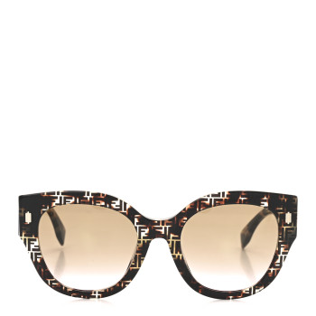 FENDI Acetate FF 53mm Sunglasses 0452/F/S Tortoise